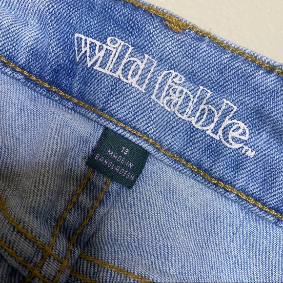 Wild fable denim cut off skirt - Picture 6 of 9